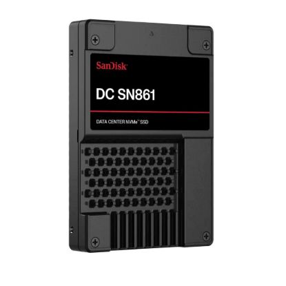Obrázek SanDisk Enterprise SSD 3.84 TB DC SN861, PCIe Gen5, (R: 13700, W: 7200MB/ s), RI- 1DW/ D BICS6 SE