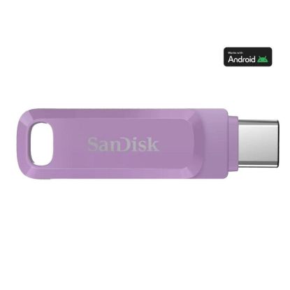 Obrázek SanDisk Flash Disk 512 GB Ultra Dual Drive Go, USB- C 3.2, fialová