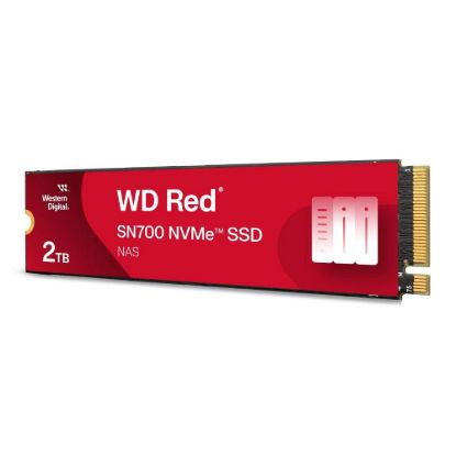Obrázek WD RED SSD NVMe 2 TB PCIe SN700 Powered by SanDisk, Geb3 8 GB/ s, (R: 3400/ W: 2900 MB/ s) TBW 2500
