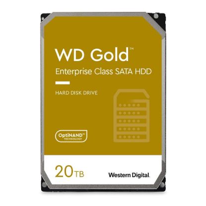 Obrázek WD GOLD WD203KRYZ 20 TB, SATA III 3.5", 512MB 7200RPM, 269MB/ s, CMR, Enterprise