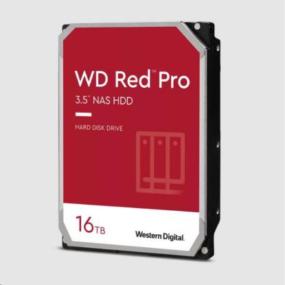 Obrázek WD RED Pro NAS WD161KFGX 16 TB, SATA III 3.5", 512MB 7200RPM, 259MB/ s, CMR