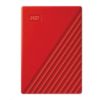 Obrázek WD My Passport Portable 4 TB, Externí HDD, USB 3.0, červená