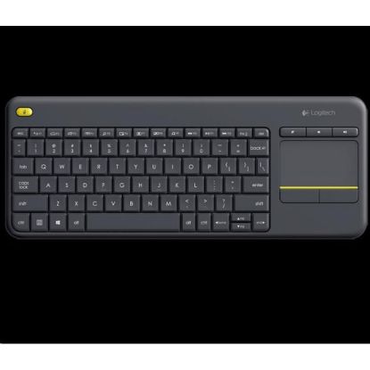 Obrázek Logitech Wireless Keyboard Touch Plus K400 Plus, black, US