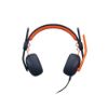 Obrázek Logitech Sluchátka Zone Learn, na uši, USB- C, modrá