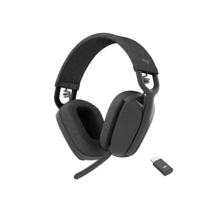 Obrázek Logitech Sluchátka Zone Vibe Wireless UC, šedá