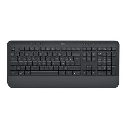 Obrázek Logitech Klávesnice Signature K650, CZ- SK, černá/ šedá