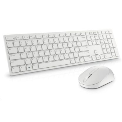 Obrázek DELL Pro Wireless Keyboard and Mouse - KM5221 W - US International (QWERTY) - White
