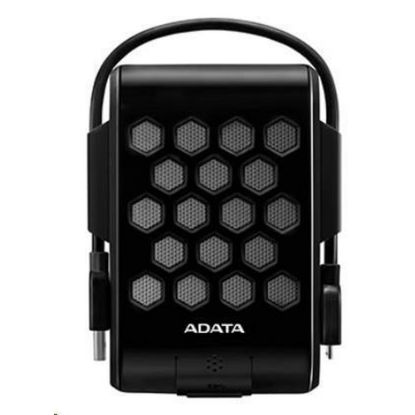 Obrázek ADATA Externí HDD 2 TB 2, 5" USB 3.2, DashDrive™ Durable HD720, G- sensor, černý, (gumový, vodě/ nárazu odolný)