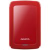 Obrázek ADATA Externí HDD 1 TB 2, 5" USB 3.1 HV300, červený
