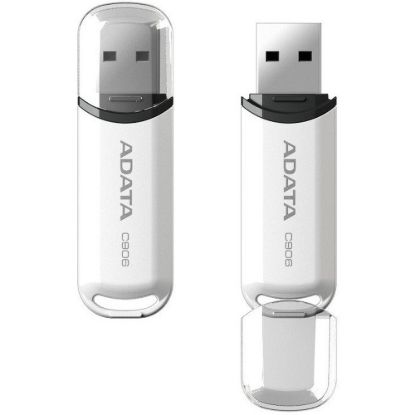 Obrázek ADATA Flash Disk 32 GB C906, USB 2.0 Classic, bílá