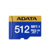 Obrázek ADATA MicroSDXC karta 512 GB Premier Extreme SD7.1, U3, C10, V30 (R: 800/ W: 700 MB/ s)
