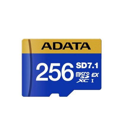 Obrázek ADATA MicroSDXC karta 256 GB Premier Extreme SD7.1, U3, C10, V30 (R: 800/ W: 700 MB/ s)