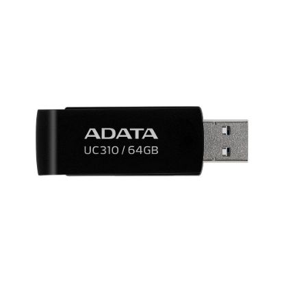 Obrázek ADATA Flash Disk 64 GB UC310, USB 3.2, černá