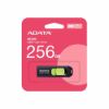 Obrázek ADATA Flash Disk 256 GB UC300, USB- C 3.2, černo- zelená
