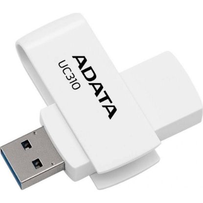 Obrázek ADATA Flash Disk 64 GB UC310, USB 3.2, bílá