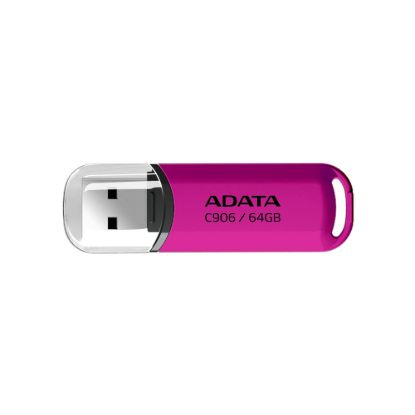 Obrázek ADATA Flash Disk 64 GB C906, USB 2.0, růžová