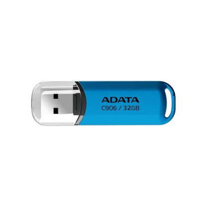 Obrázek ADATA Flash Disk 32 GB C906, USB 2.0, modrá
