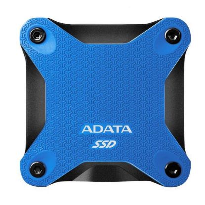 Obrázek ADATA Externí SSD 512 GB SD620, USB Micro- B, USB 3.2 Gen 2, R: 520/ W: 460MB/ s, modrá