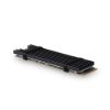 Obrázek AXAGON CLR- M2L3, hliníkový pasivní chladič pro M.2 2280 SSD, výška 3 mm