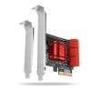 Obrázek AXAGON PCES- SA6, PCIe řadič - 6x interní SATA 6G port, ASM1166, SP & LP
