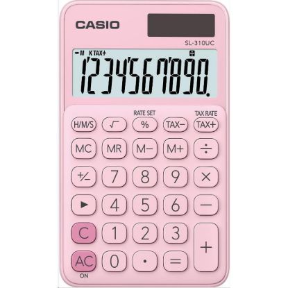 Obrázek CASIO kalkulačka SL 310UC PK, Kapesní kalkulátor