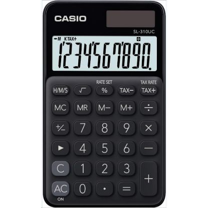 Obrázek CASIO kalkulačka SL 310UC BK , Kapesní kalkulátor, blistr