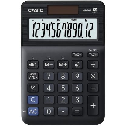 Obrázek CASIO kalkulačka MS 20 F, stolní kalkulátor