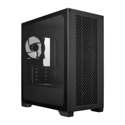 Obrázek Cooler Master case Elite 301 Lite, mATX, Průhledná bočnice, 1x 120mm Fan, Černá