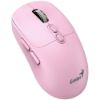 Obrázek GENIUS myš NX- 8080S BT/ duální Bluetooth + 2, 4GHz/ 1600 dpi/ Copilot/ bezdrátová/ tichá/ růžová