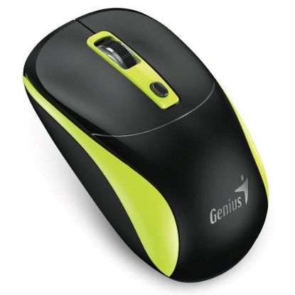 Obrázek GENIUS myš NX- 7123/ 1200 dpi/ bezdrátová/ Copilot/ černo- zelená