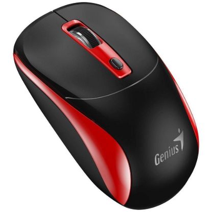 Obrázek GENIUS myš NX- 7123/ 1200 dpi/ bezdrátová/ Copilot/ černo- červená
