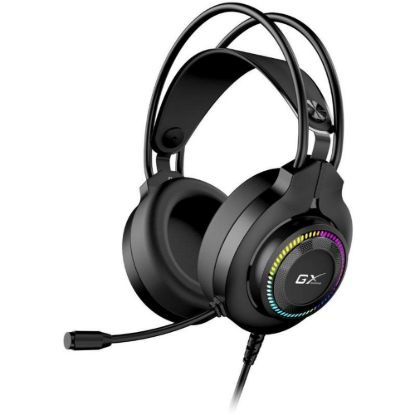Obrázek GENIUS sluchátka s mikrofonem GX GAMING HS- GX580U, USB, RGB, černá