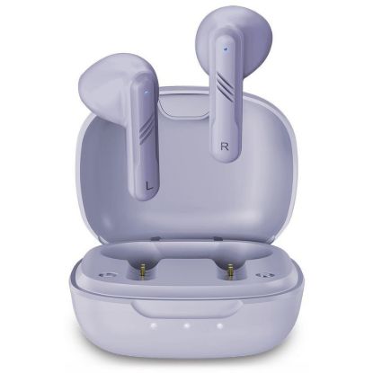 Obrázek GENIUS bezdrátový headset TWS HS- M905BT Light Purple/ Bluetooth 5.3/ USB- C nabíjení/ fialová
