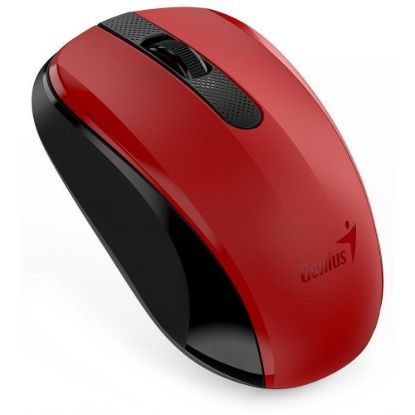 Obrázek GENIUS myš NX- 8008S/ 1200 dpi/ bezdrátová/ tichá/ BlueEye senzor/ červená