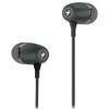 Obrázek GENIUS sluchátka HS- M318 METALLIC IRON GREY, 4pin 3, 5 mm jack, kovově šedá