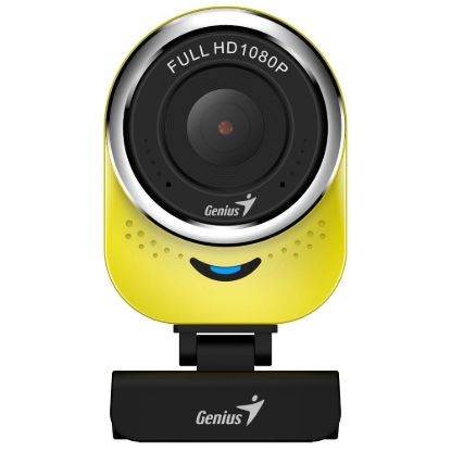 Obrázek GENIUS webkamera QCam 6000/ žlutá/ Full HD 1080P/ USB2.0/ mikrofon