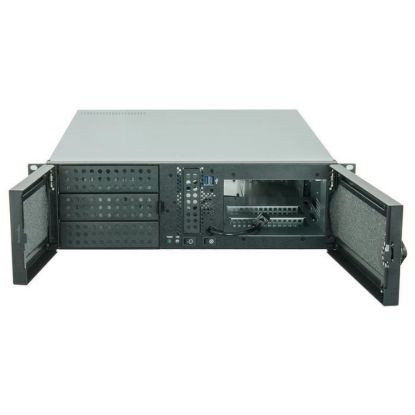 Obrázek CHIEFTEC skříň Rackmount 3U ATX/ mATX, UNC- 310A- B, bez zdroje