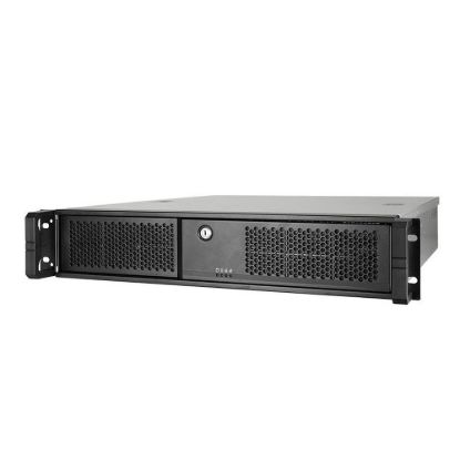 Obrázek CHIEFTEC skříň Rackmount 2U mATX/ ATX, UNC- 209SR- B, 400 W PSU, 20" Slide Rail, Black
