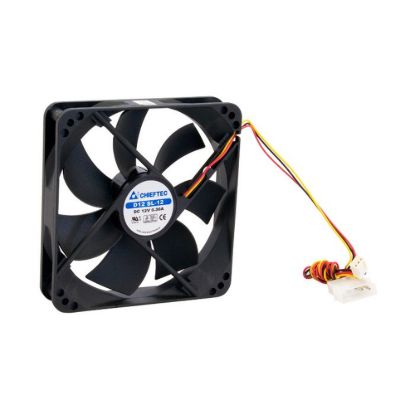 Obrázek CHIEFTEC větrák AF- 1225S, 120 x 120x25 mm Sleeve Fan, with 3/ 4pin connector