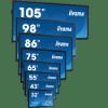 Obrázek iiyama ProLite TF5539AS- B1AG, 24/ 7, 138.6cm (54.6''), Projected Capacitive, 4K, USB, RS232, Ethernet, Android, kit…
