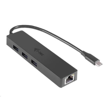 Obrázek i- tec USB- C 3.1 Slim 3- portový HUB + RJ- 45