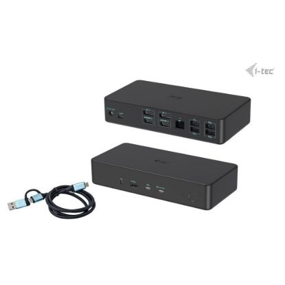 Obrázek i- tec USB 3.0/ USB- C/ Thunderbolt 3 Professional Dual 4K Display Dock.st. Gen2, PD 100 W