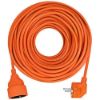 Obrázek Solight prodlužovací přívod - spojka, 1 zásuvka, 10m, 3 x 1mm2, oranžová