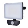 Obrázek Solight LED reflektor Quick se sensorem, 30 W, 2550lm, 4000K, IP44, černý