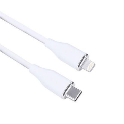 Obrázek Solight USB- C/ Lightning kabel, USB- C konektor - Lightning konektor, silikon, 2m