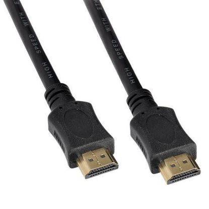 Obrázek Solight HDMI kabel s Ethernetem, HDMI 2.0 A konektor - HDMI 2.0 A konektor, blistr, 1, 5m