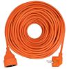 Obrázek Solight prodlužovací přívod - spojka, 1 zásuvka, 25m, 3 x 1, 5mm2, oranžová