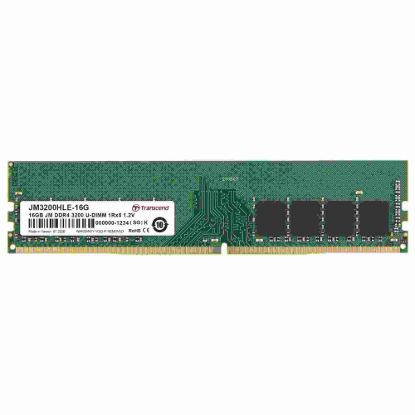 Obrázek TRANSCEND DIMM DDR4 16 GB 3200Mhz 1Rx8 2Gx8 CL22 1.2V