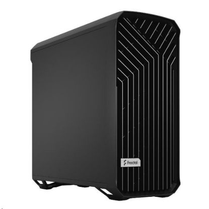 Obrázek FRACTAL DESIGN skříň Torrent Black Solid, USB 3.1 Type- C, 2x USB 3.0, bez zdroje, E- ATX
