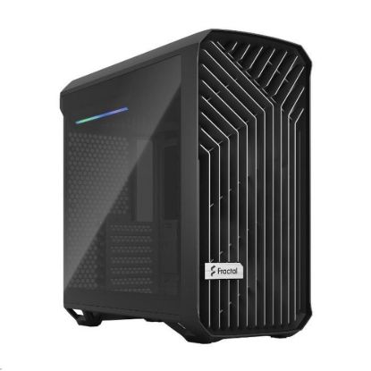 Obrázek FRACTAL DESIGN skříň Torrent Compact Black TG Dark Tint, USB 3.1 Type- C, 2x USB 3.0, bez zdroje, E- ATX